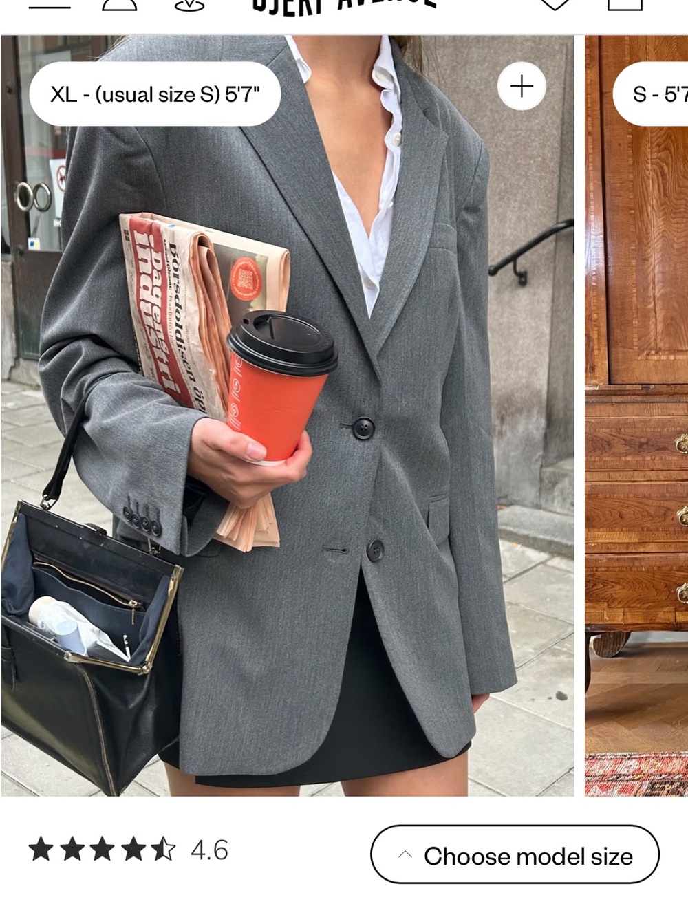 Forever Blazer Grey